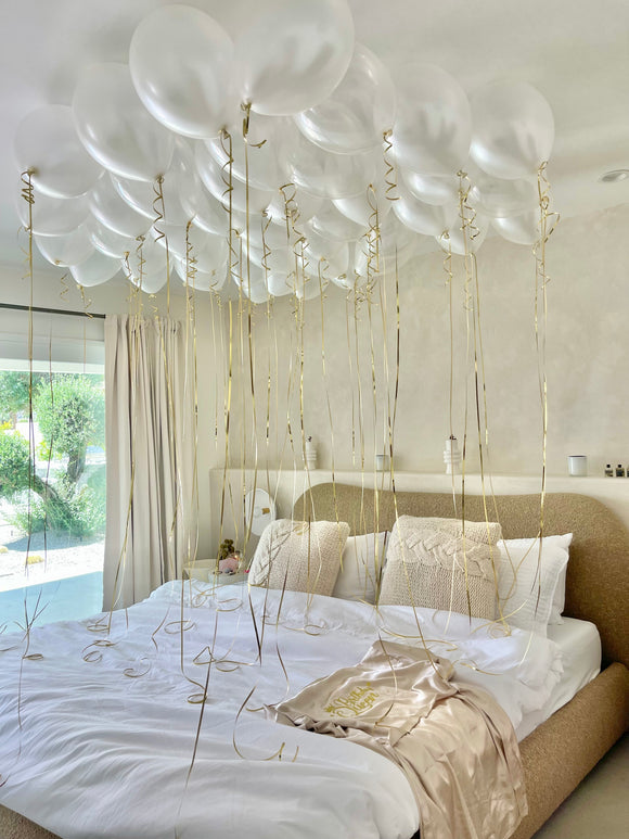 Helium Balloon Room Setup