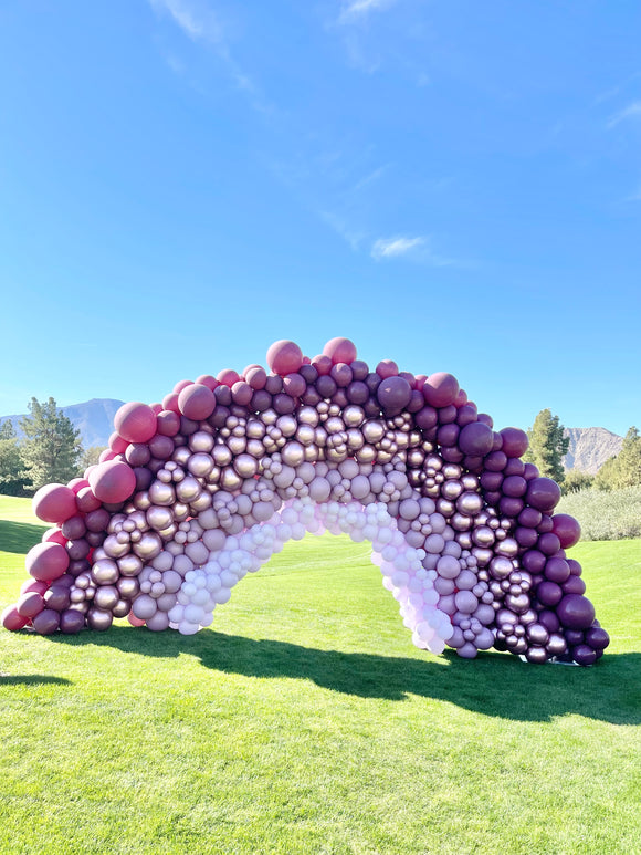 Organic Balloon Rainbow