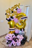 Deluxe Birthday Age Bouquet